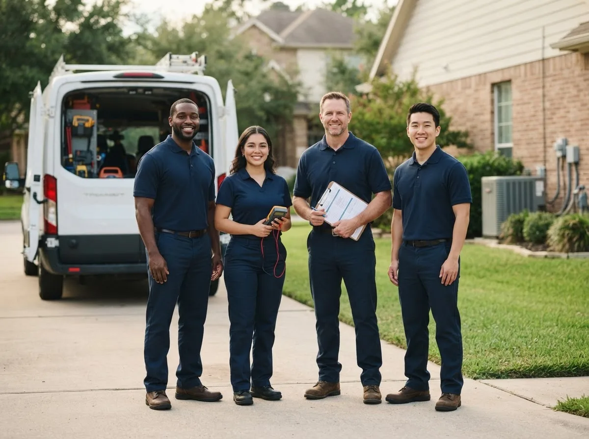 Certified HVAC technician near Winnsboro, TX